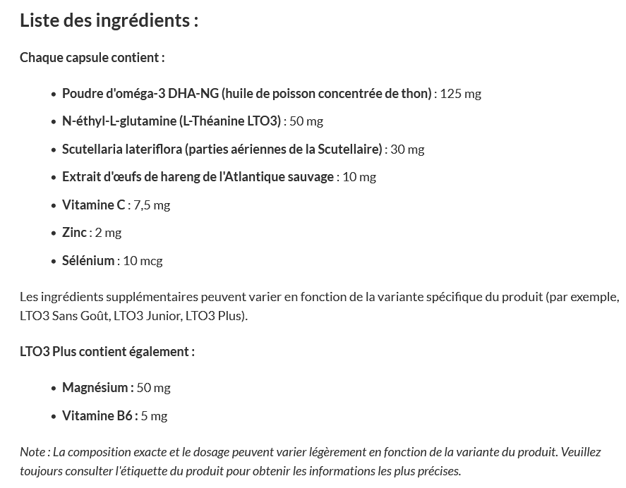 LTO3 Original -  anti-stress