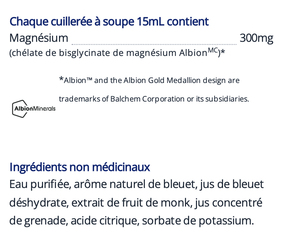 Magnesium Bis-Glycinate 300 liquid