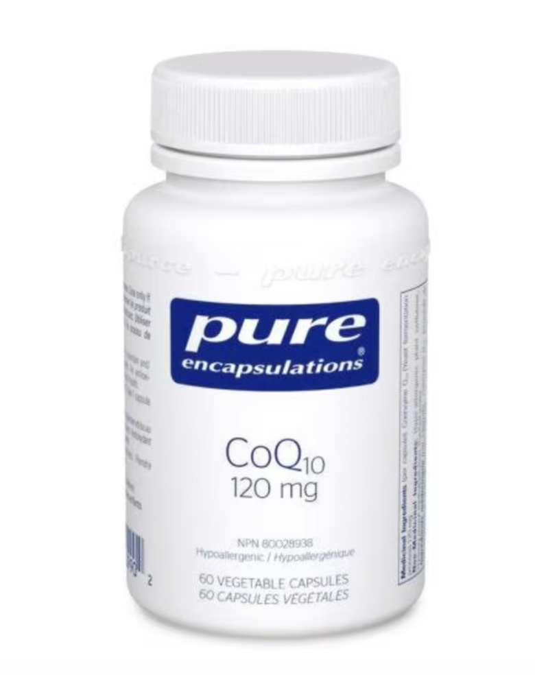 CoQ10 120mg - Cardiovascular Health - Pure Encapsulations