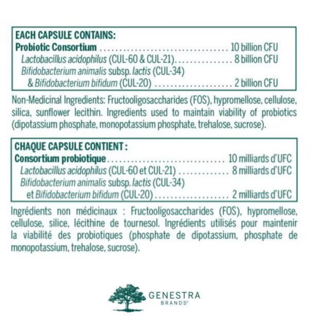 Probiotique HMF Forte(Shelf-stable) - Genestra