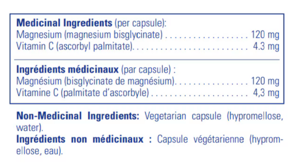 Magnesium Glycinate - magnesium - pure encapsulations
